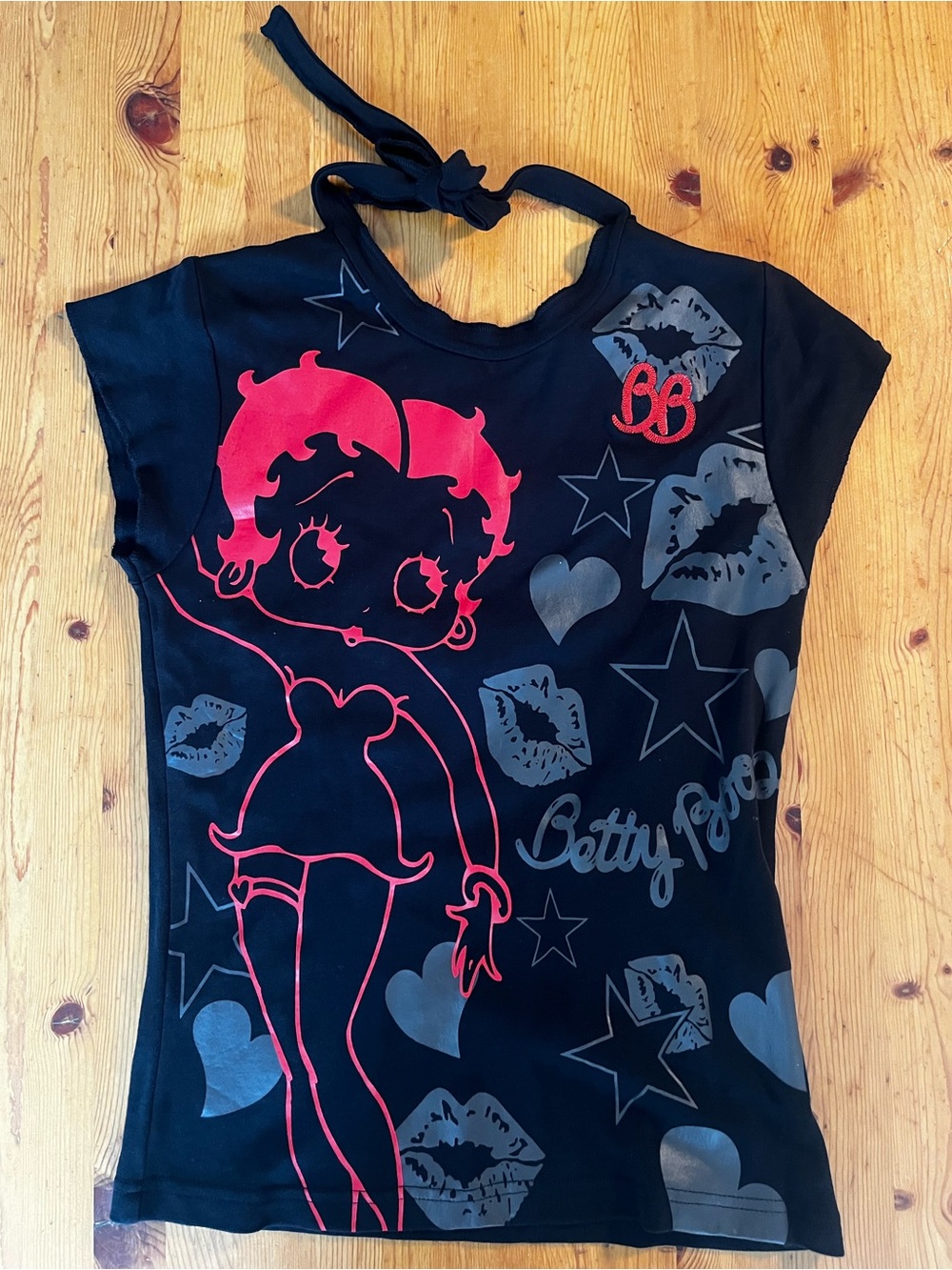 Betty Boop Cap Sleeve T-shirt